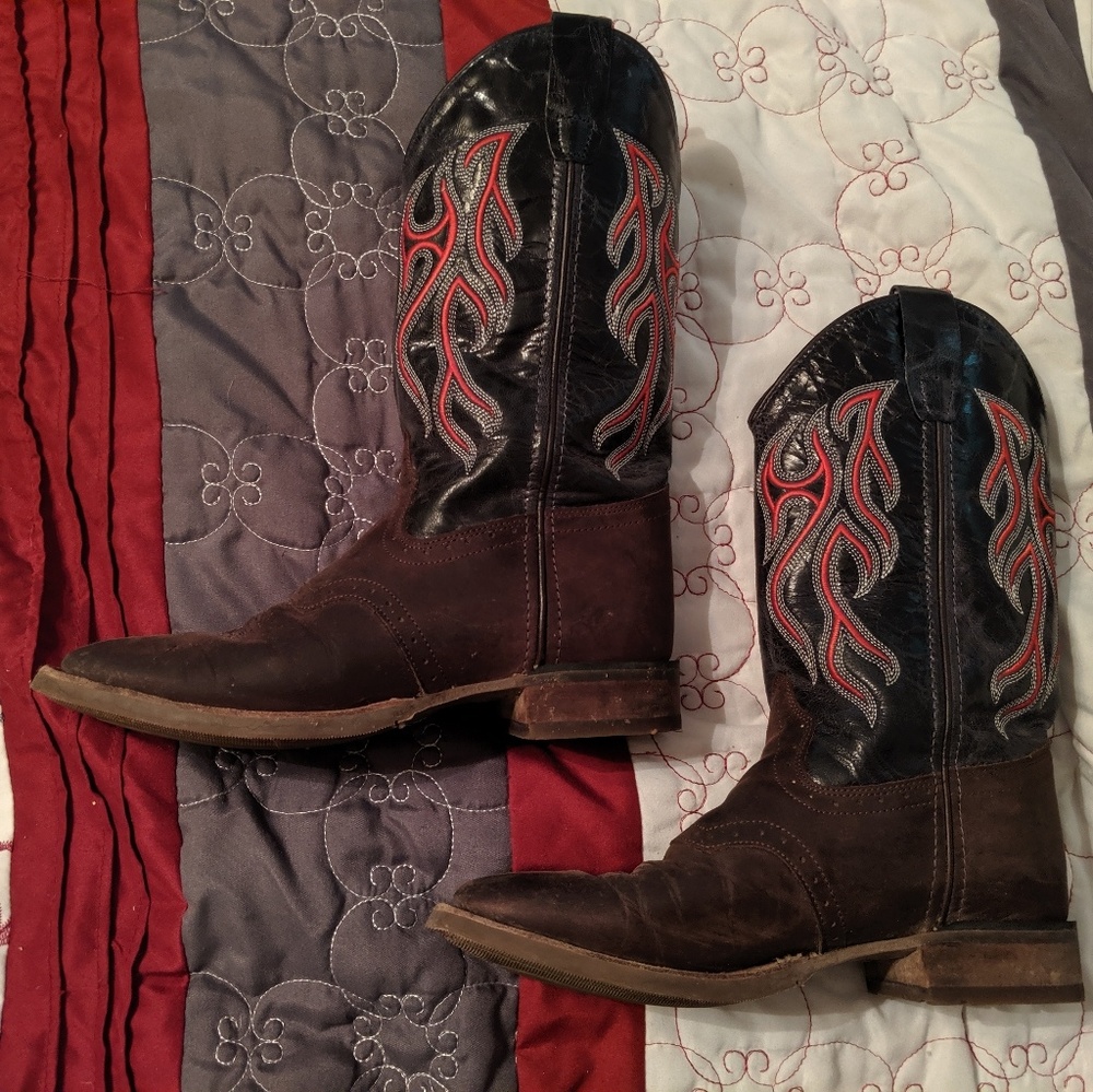 Old west boots boys size 5